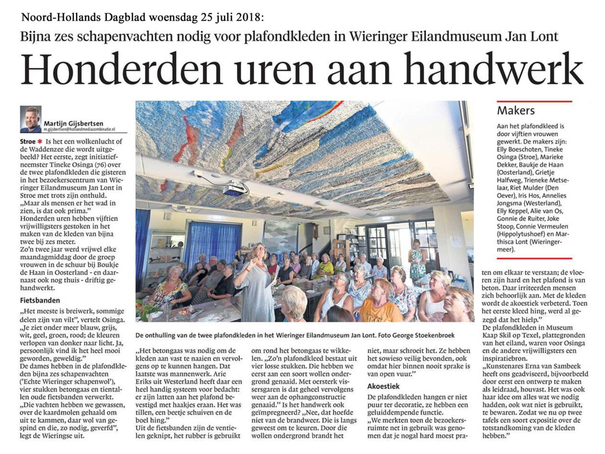 Wieringernieuws.nl Vrijdag 1 november 2019 Wieringernieuws.nl Vrijdag 1 november 2019